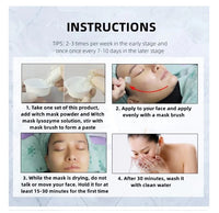 BTFWM Firming Essence Mask Set - Witch Zombie Mask - Box of 7 Treatments of Anti aging & Brightening