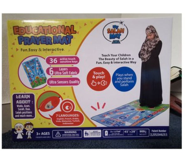 Interactive Educational Prayer Mat - Touch, Play Learn