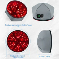 Red Light Therapy Hat Cap for Hair Regrowth 120 Led Infrared Light