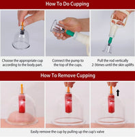 32 Cups Hijama Cupping & Lymphatic Drainage Set