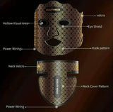 7 Color Soft Silicone LED Face Neck and Décolleté Mask