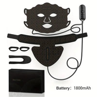 7 Color Soft Silicone LED Face Neck and Décolleté Mask