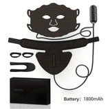 7 Color Soft Silicone LED Face Neck and Décolleté Mask