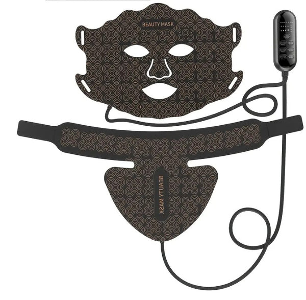 Soft Silicone LED Face and Neck Mask