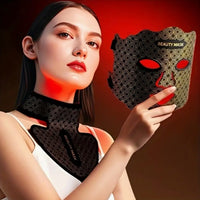 7 Color Soft Silicone LED Face Neck and Décolleté Mask