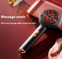 Multi-functional Red, Blue & Purple Light Therapy with EMS Massage Comb