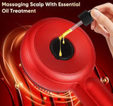 Multi-functional Red, Blue & Purple Light Therapy with EMS Massage Comb