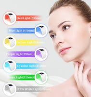 benefits of 7 color led light therapy dome machine