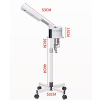 Professional Ozone Steamer with Timer Dimensions
Professional Facial Steamer