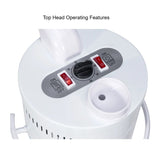 Single head hot steamer for salon use with a timer