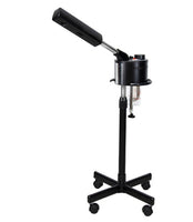 Black color face and body professional hot steamer