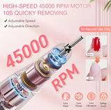 Professional 45000 RPM Rechargeable Nail Drill Machine