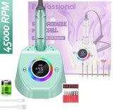 Professional 45000 RPM Rechargeable Nail Drill Machine