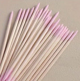 Double Head Wiping Wooden Swab Sticks - 100pcs