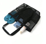 Mesh Tote Beach Bag