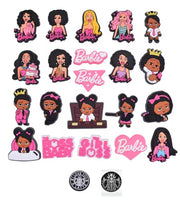 Jibbitz Shoe Charms - Crocs and Look Alike Crocs (Barbie & Boss Baby)