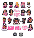 Jibbitz Shoe Charms - Crocs and Look Alike Crocs (Barbie & Boss Baby)