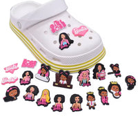 Jibbitz Shoe Charms - Crocs and Look Alike Crocs (Barbie & Boss Baby)