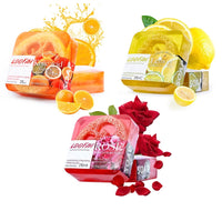 Organic Loofah Soap (Rose , Lemon & Kojic Acid Loofah Soap) - Brightening Soaps