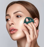Container Wet and Dry Dual Use Makeup Sponge Puff (7 Pieces)