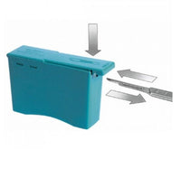 How to remove surgical blade using the swann morton blade remover box