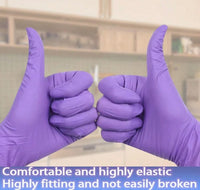 Various Colors Nitrile Examination Gloves (Medium - 10 Pack)