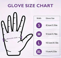 Various Colors Nitrile Examination Gloves (Medium - 10 Pack)
