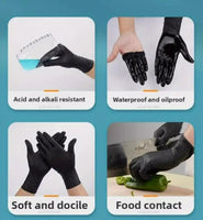Various Colors Nitrile Examination Gloves (Medium - 10 Pack)