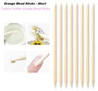 Orange Wood Sticks for cuticle pusher - Professional nail orange wood sticks