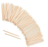 Orange Wood Sticks for Nails (Short)