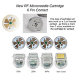 Old RF Microneedle cartridge - 2pin contact rf microneedle cartridge. Professional rf microneedle cartridges