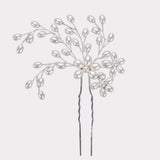 Elegant Bridal Hair Accessories - 3 Piece Faux Pearl on Branches (Wedding Hair Pins)