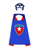 Super Hero Cape & Mask Dress-up Set - Kids Dress Up and Play Set
