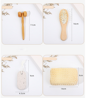 Wooden Bucket Spa Exfoliation Gift Set