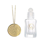 Ayatul Kursi Necklace Pendant with 3ml Grandeur Attar