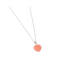 Glow in the Dark Heart Shaped Pendant Necklace