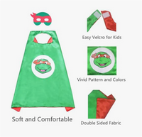 Teenage Mutant Ninja Turtle Cape & Mask (Superhero Cape and Mask Set)