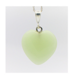 Glow in the Dark Heart Shaped Pendant Necklace