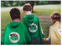 Teenage Mutant Ninja Turtle Cape & Mask (Superhero Cape and Mask Set)