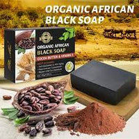 Organic Handmade African Black Soap (120g)