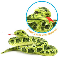 200cm Green Plush Snake Toy