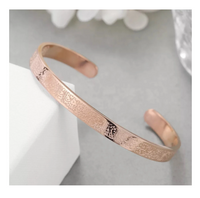 Ayatul Kursi Cuff Bangle with 3ml Grandeur Attar