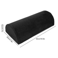 Half Moon Memory Foam Body Cushion - Ergonomic Body Support Cushion