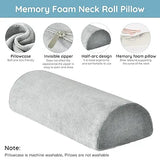 Half Moon Memory Foam Body Cushion - Ergonomic Body Support Cushion