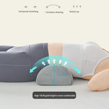 Half Moon Memory Foam Body Cushion - Ergonomic Body Support Cushion