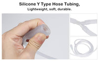 Y-hose Connection Tubing for Vacuum Therapy Breast and Butt Lift Machine