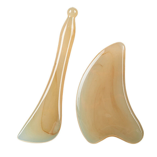 Resin Guasha, Acupuncture, Face & Eye Massager