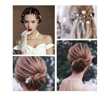 Grandeur Container of Pearl Hair Pins