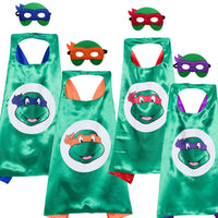 Teenage Mutant Ninja Turtle Cape & Mask (Superhero Cape and Mask Set)