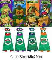 Teenage Mutant Ninja Turtle Cape & Mask (Superhero Cape and Mask Set)